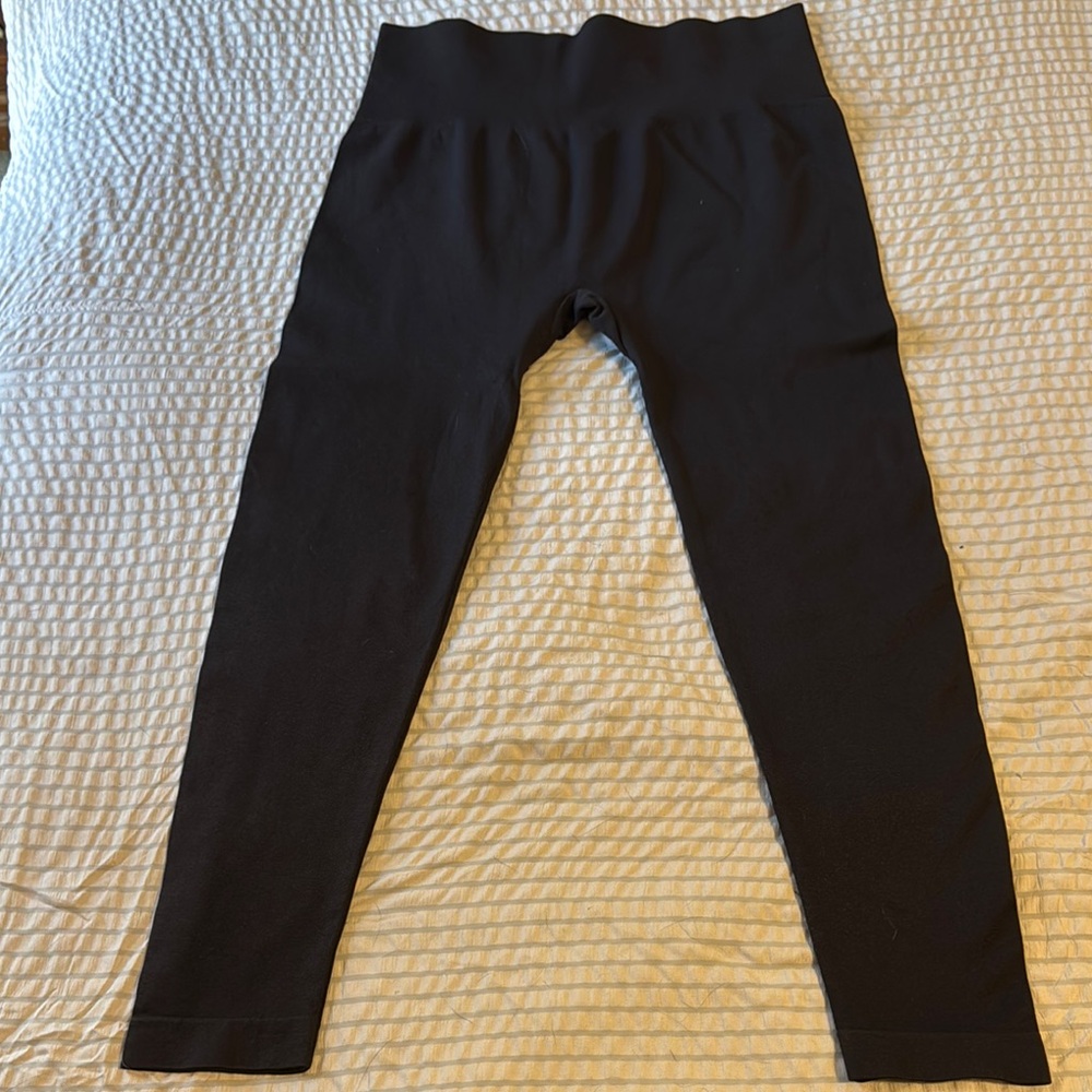 Marilyn Monroe Black Leggings High Waist Stretchy